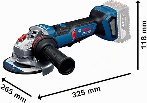 Bosch PRO 18V System Meuleuse angulaire sans-fil GWS18V-11PS (avec GBA 18V 5.0Ah, GAL 12V/18V-80, KIT dans L-Boxx) - 5