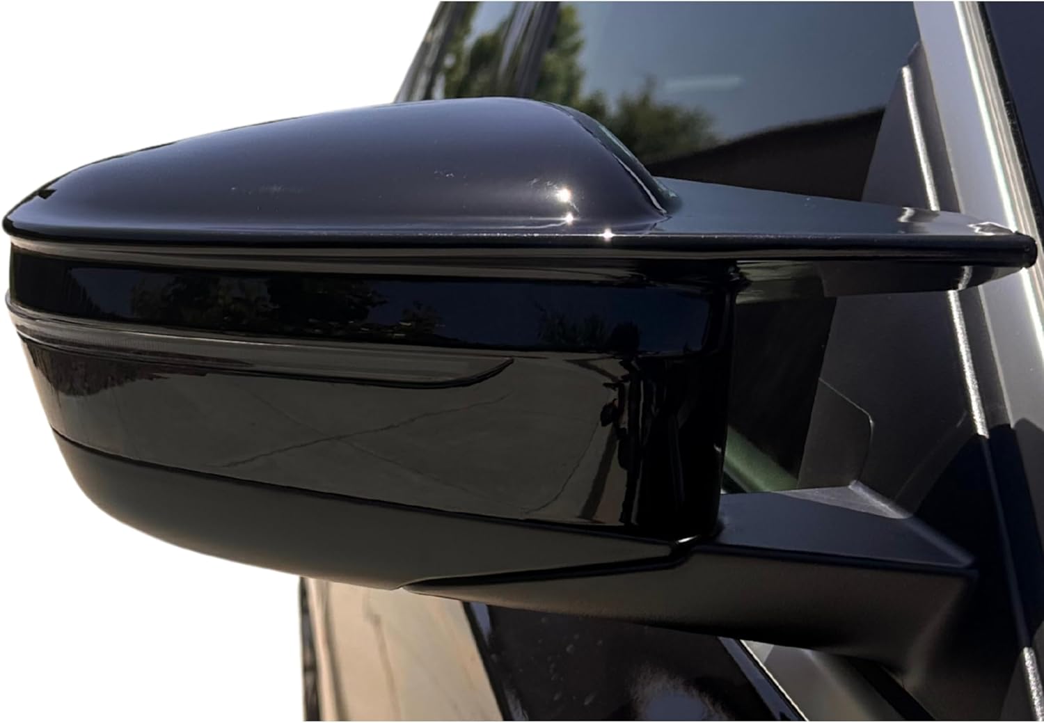 Car Side Mirror Cover Cap Replacement for Pre-Lci 3 Series G20 330i M340i 4 Series G22 G23 G26 430i M440i 2 Series G42 Exterior M Sport, High-Performance Aerodynamic Design (Gloss Black)