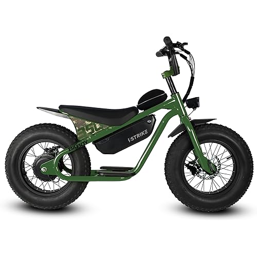 Golden Cycles Strike All-New 16" Big Boy E-Bike. with a Robust 350W Motor and a 36V Battery