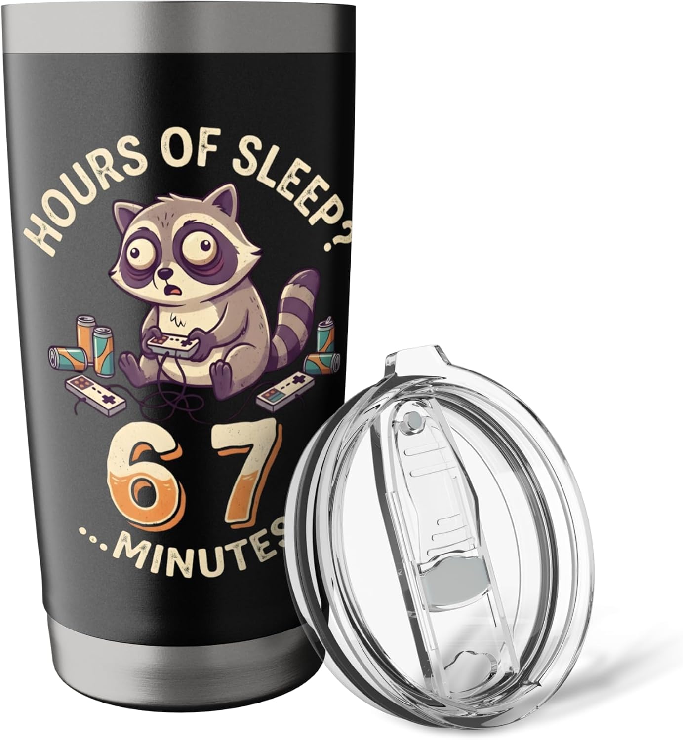 6 7 Gamer Six seven Gaming Video Game Lover Stainless Steel Insulated Tumbler image 5