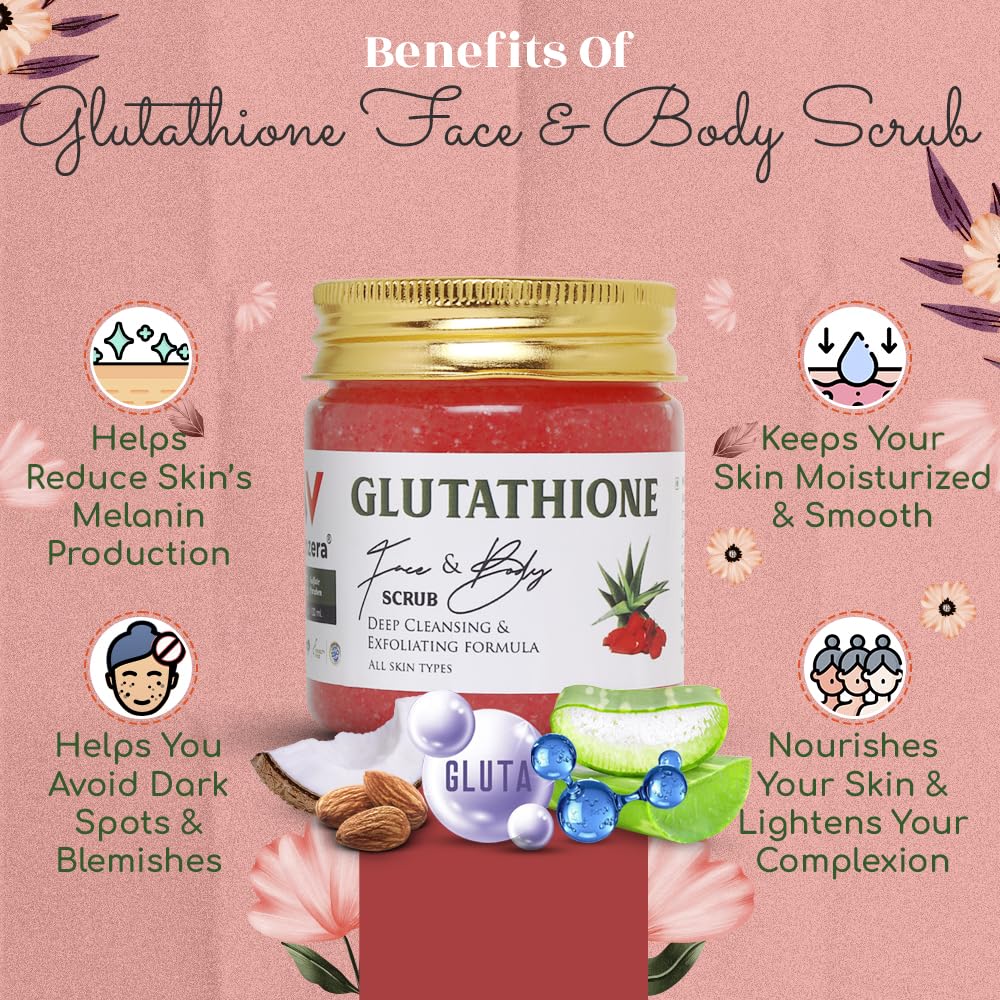 glutathione body scrub benefits for skin tone Buy Ayuzera Wellwith Glutathione Face & Body Scrub, Deep Cleansing And  Exfoliating (50Ml Pack Of 1) Online at Low Prices in India