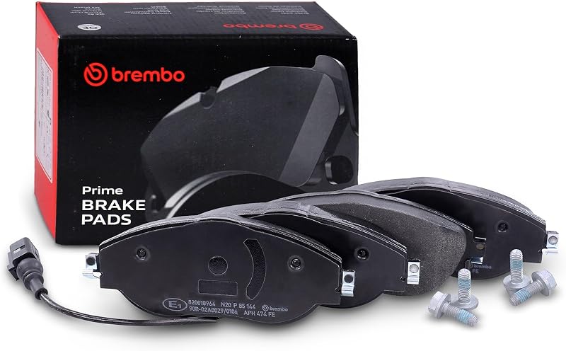 Juego de pastillas de freno de disco delantero Brembo P85144 LOW-MET AUDI/VW OE# 8V0698151C