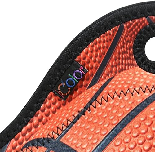 Miniatura 3 de Icolor Kids Bolsa para almuerzo, con neopreno aislado, contenedor de alimentos, térmico fríocalor, para la escuela o la oficina