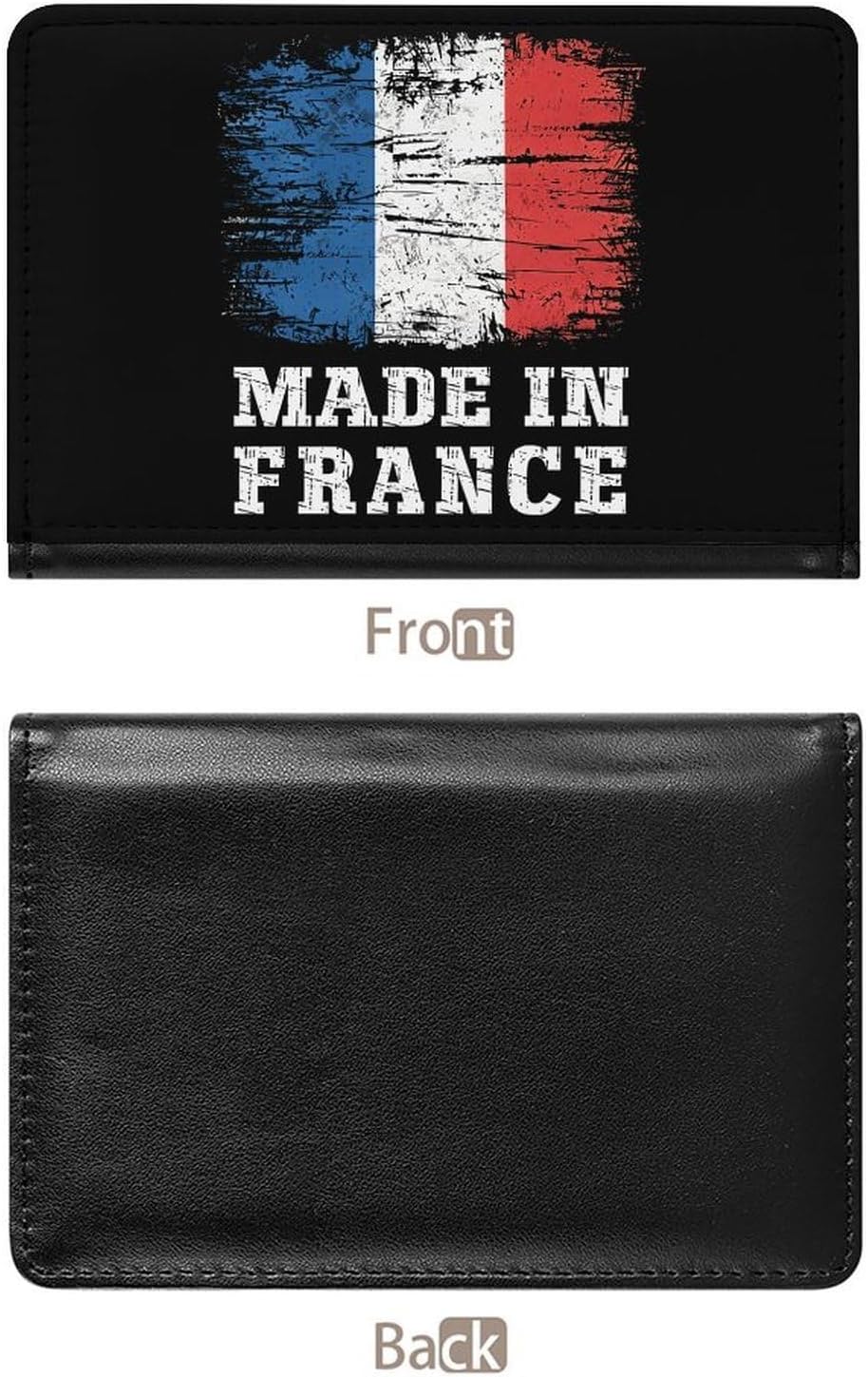 Made in France Passport Holder Cover Wallet with Card Slot Travel Accessories Documents Organizer Protector
