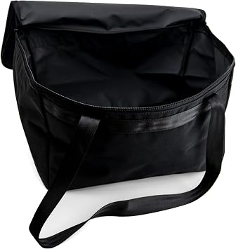Pletscher Easyfix Deluxe Basket Insert Bag, Black, 38x28x21cm