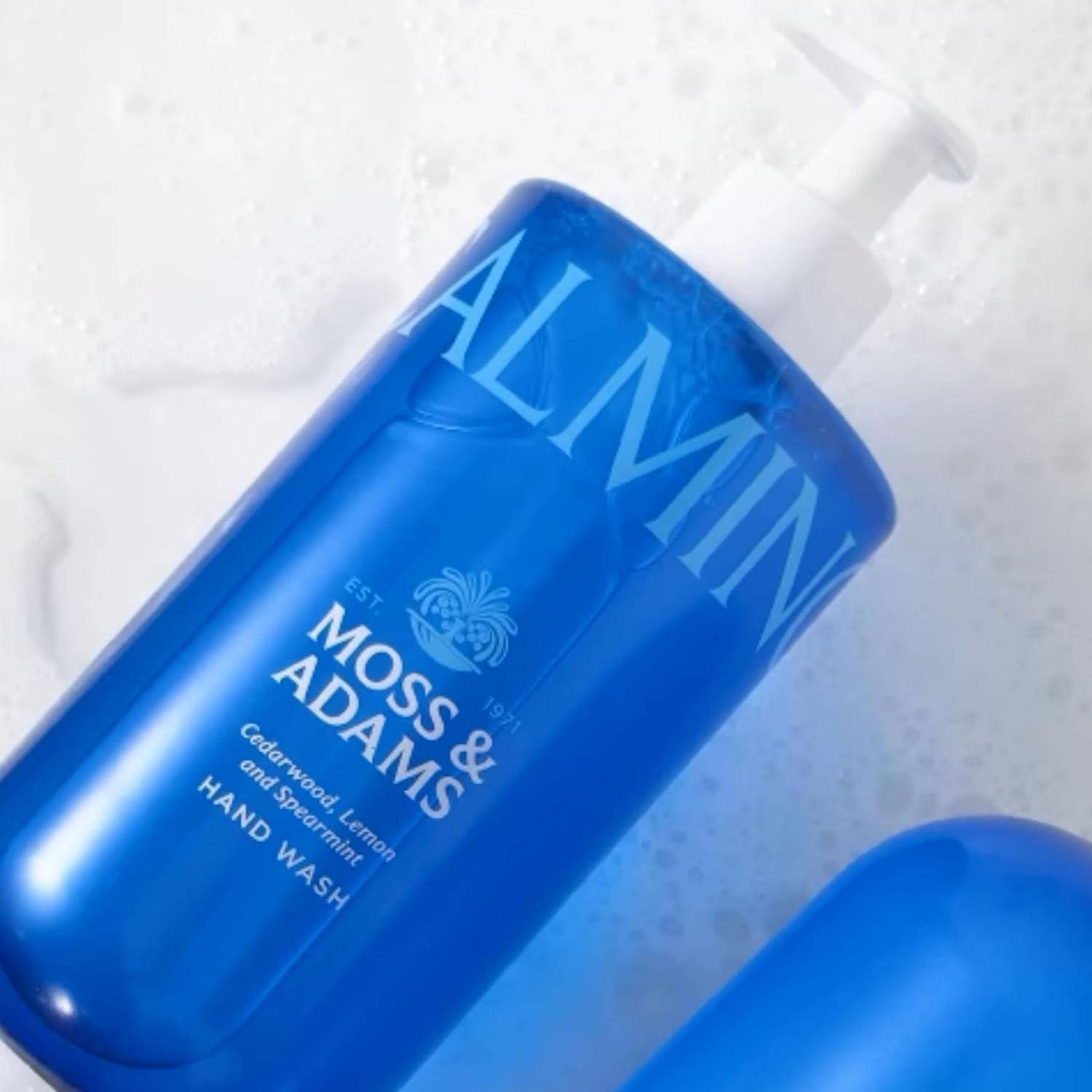 MOSS & ADAMS Lightly Scented Liquid Hand Soap, Calming Hand Wash, 13 oz image 5