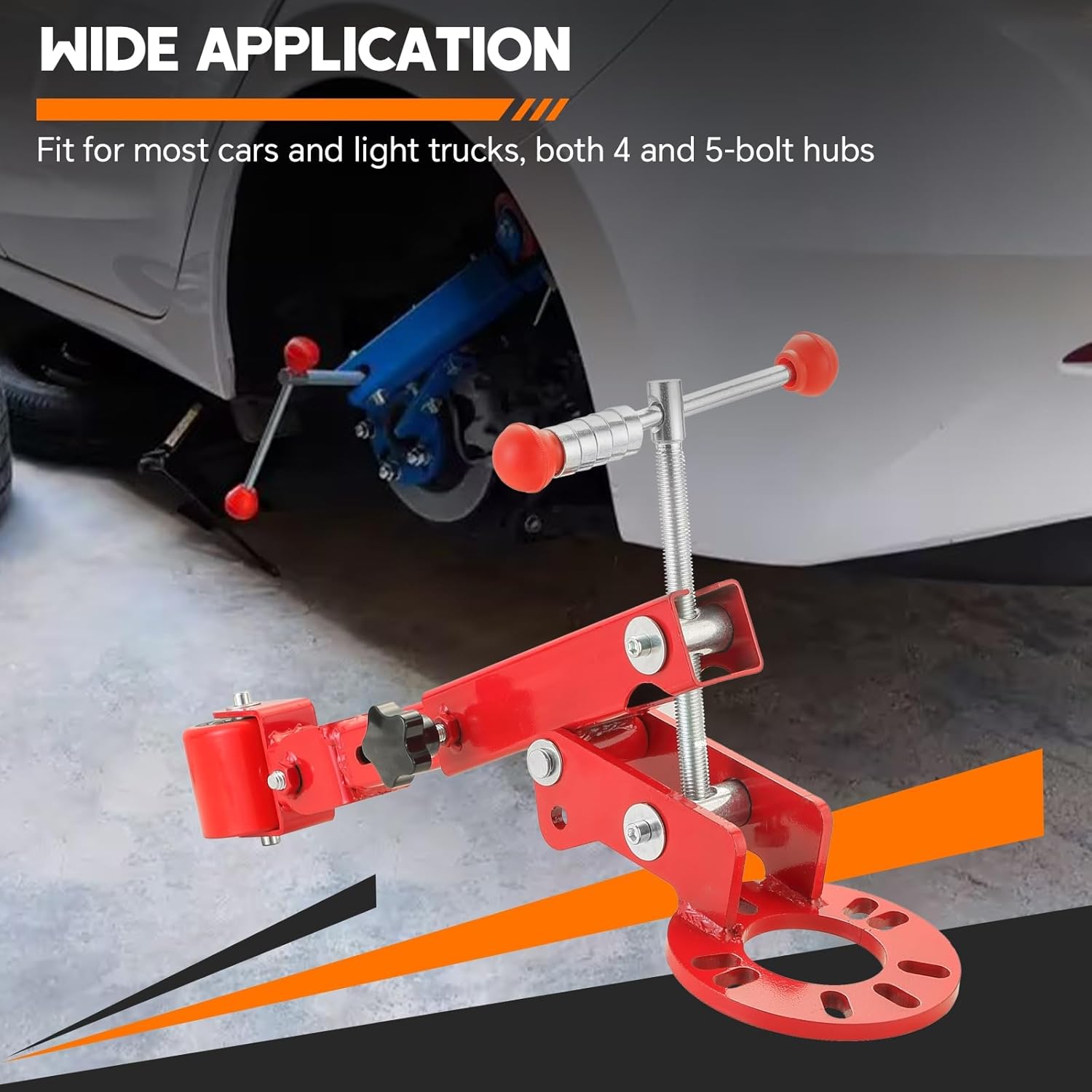 Fender Roller Tool Rolling Reforming Extending Tools | Professional Heavy Duty Fender Roller Tool for Wheel Arch Reforming and Flaring, Wheel Fitment Tool for Automobile Maintenance (Red)