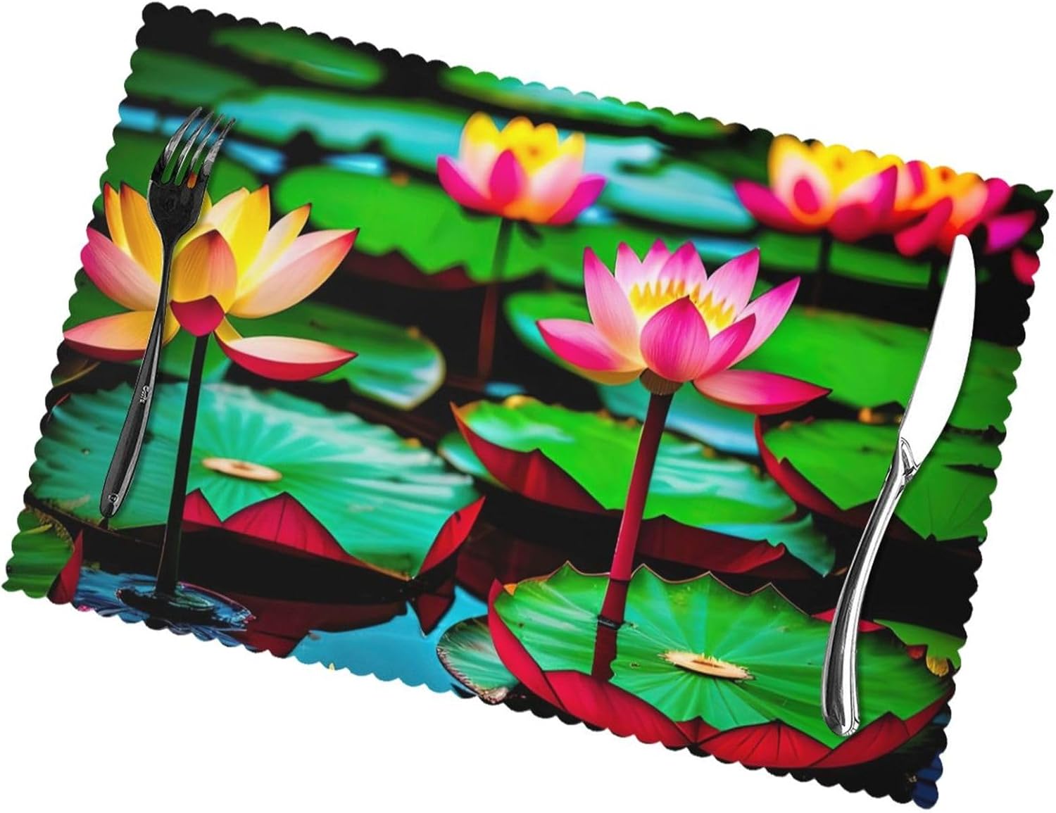 Fotor-Ai-20230806154556_1 Decorative Dining Table Placemat Set-Insulated Dining Mats,Avoid Moving,Reusable Placemats