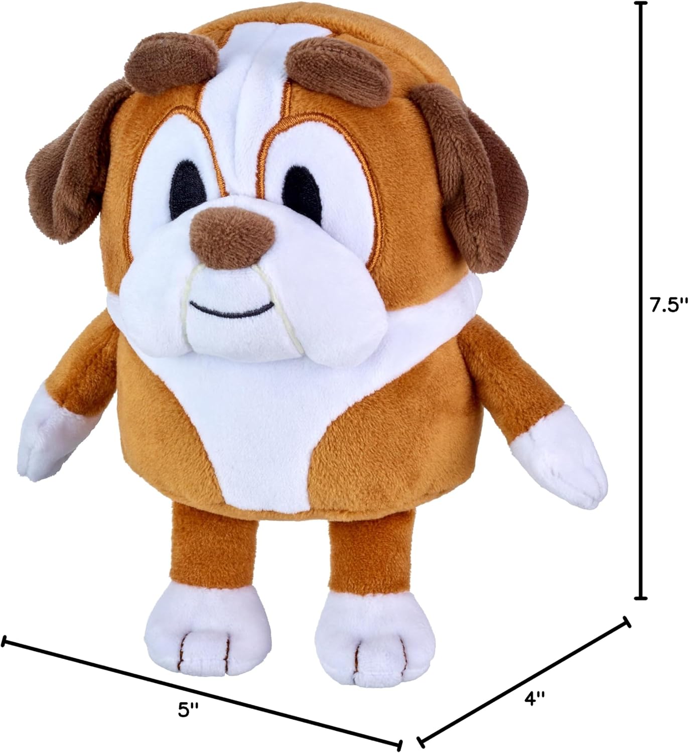 Bluey and Friends Stuffed Plush – Choose from Muffin, Princess Muffin, Winton, Honey, Mackenzie, Snickers, or Coco – Official Soft Toy for Kids Ages 3+ (Winton)
