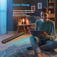 Heymell 150W Soundbar Beépített Mélynyomóval - Zajmentes Tiszta Hangzás, DSP, 3D, Bluetooth 5.0, HDMI ARC, Optikai Csatlakozás, 8 Hangmód TV 3