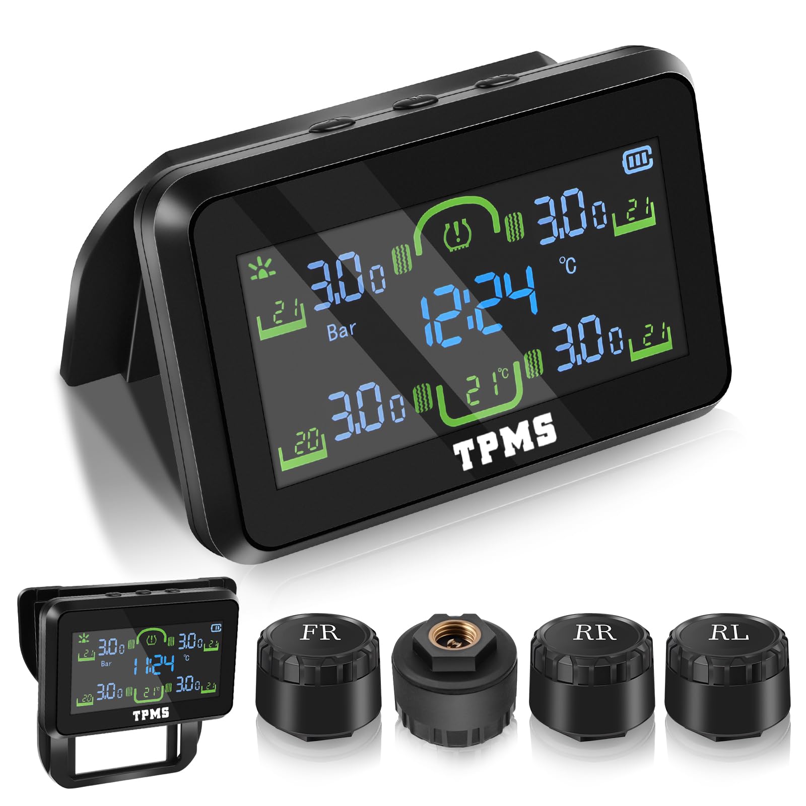 Amazon.co.jp: Avutrel タイヤ空気圧センサー TPMS 空気圧センサー 車