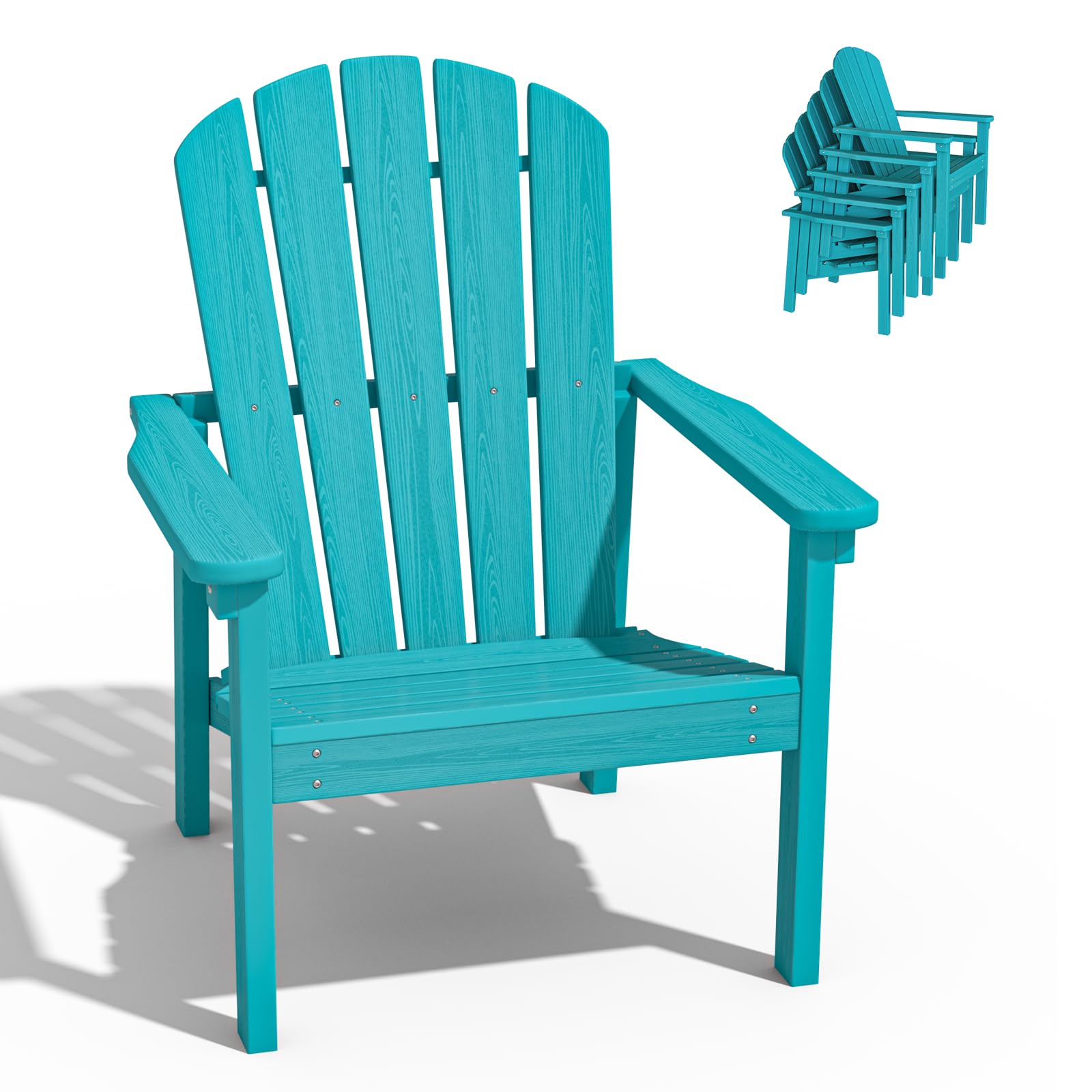 nevilywood Compact Stackable Adirondack Chair