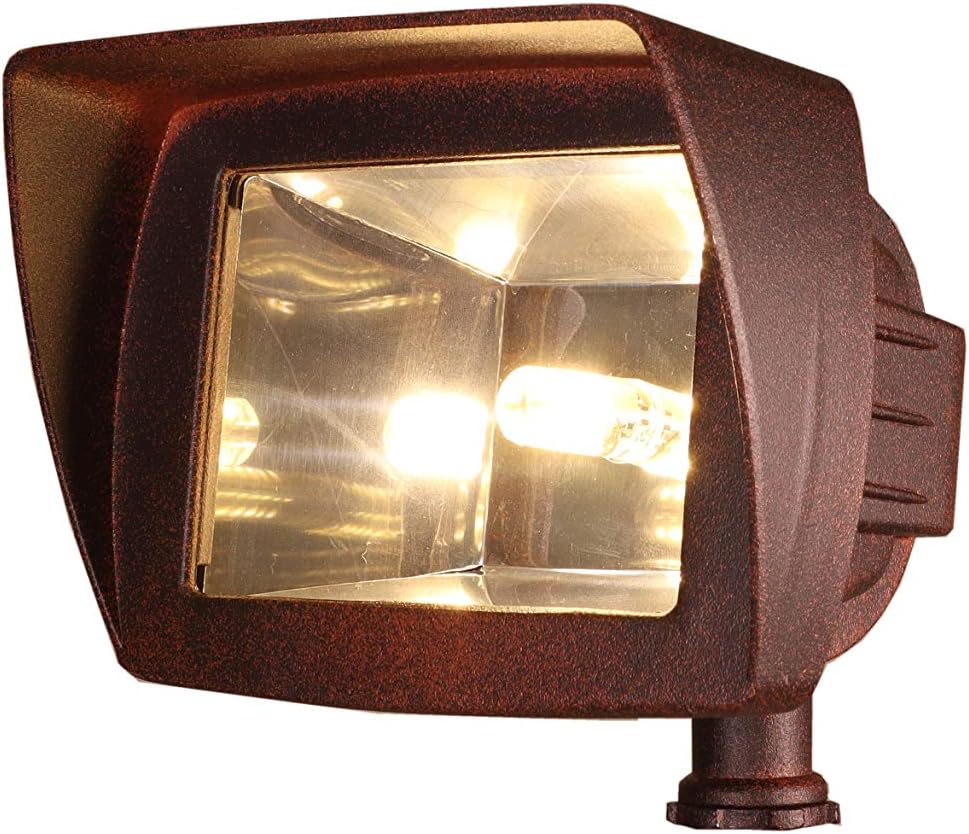 Best Pro Lighting 12V Landscape Lighting 3W LED Flood Light in Rust (100RST-LED3W)