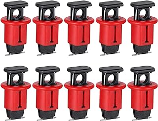 ALLOMN Miniature Circuit Breaker Lockout, 10pcs Professional Air Switch Lock Electrical Safety Lockout Circuit Breaker Lock for Power Isolation Miniature Circuit Breaker