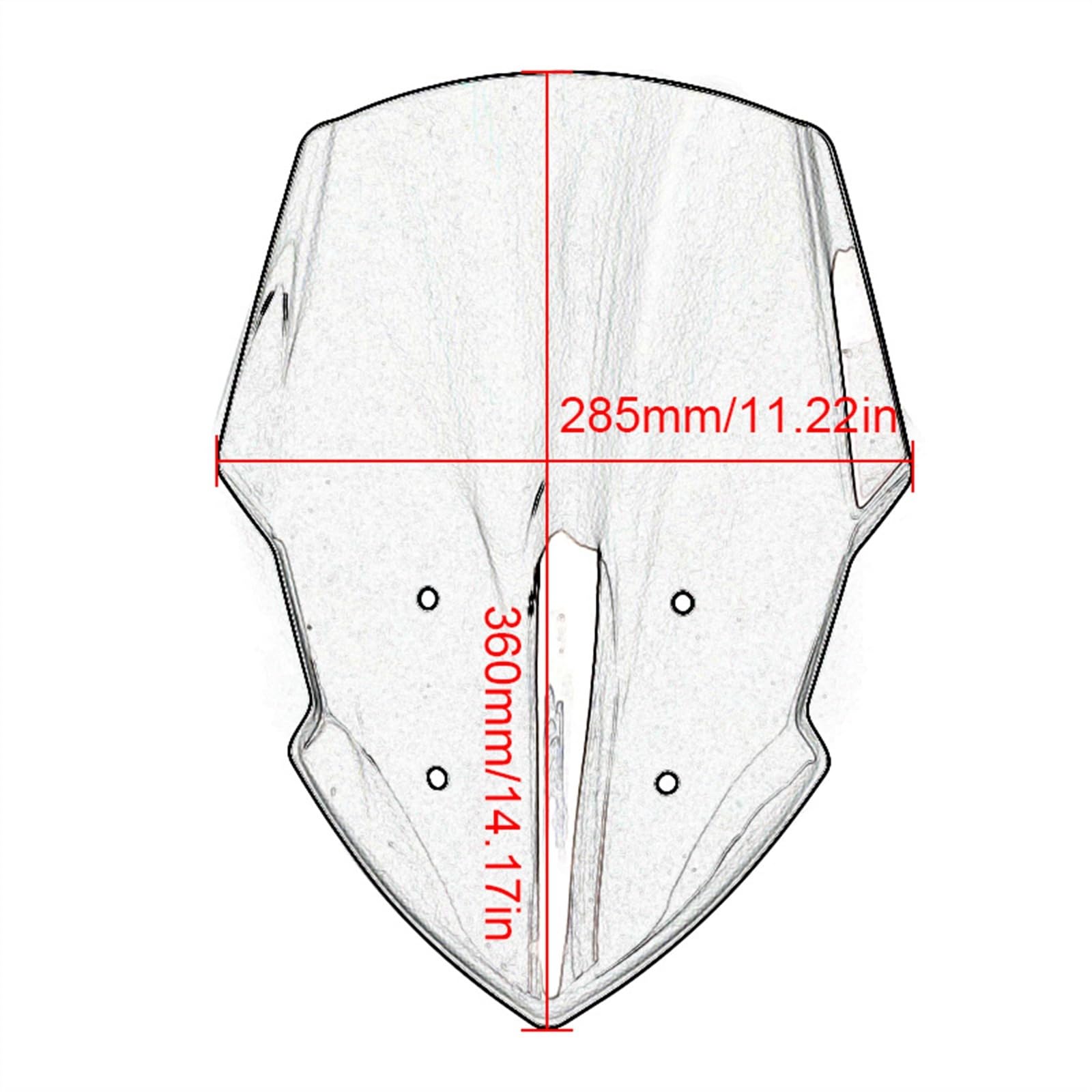 Déflecteur De Vent Pare-brise Pour Yamaha MT125 MT-15 2019-2023 – Accessoire Avant Noir – Protection Anti-vent Et Pluie – Améliore Confort Et Style - 8
