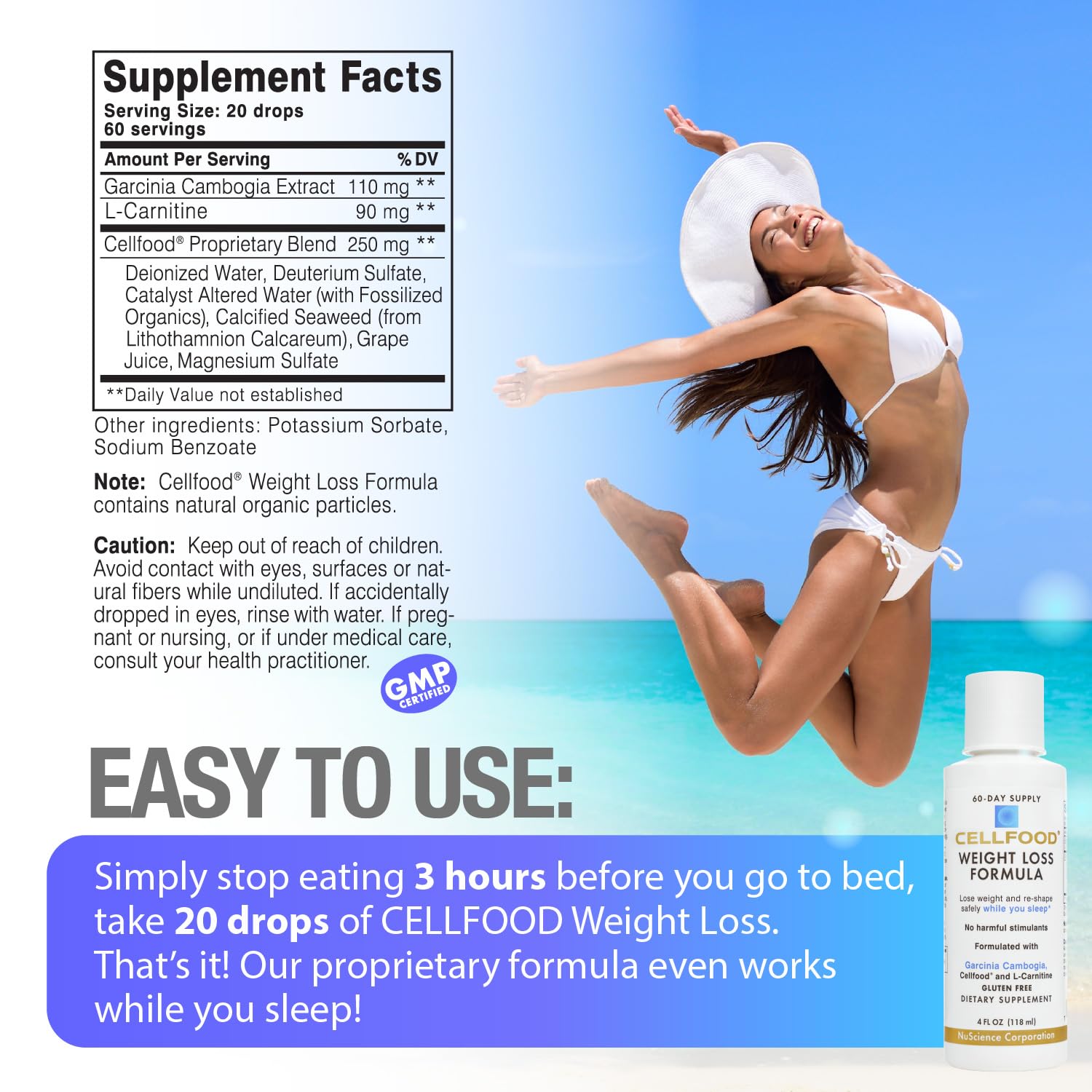 Cellfood Weight Management Formula Liquid Supplement, 4 FL OZ — Amazon image 3