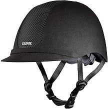 Troxel ES Sleek Horse Riding Helmet, Low-Profile, Self-Adjustable Design, Safety Horseback Riding Gear