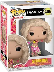 Funko POP! Rocks: Shakira - Waka Waka - Collectable Vinyl Figure - Gift Idea - Official Merchandise - for Kids & Adults - Music Fans - Model Figure for Collectors and Display