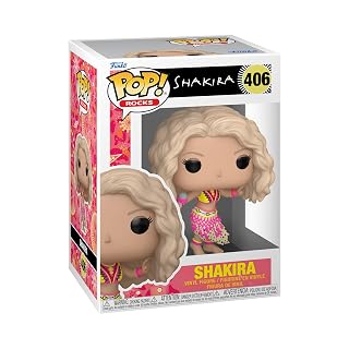 Funko Pop! Rocks: Shakira – Waka Waka – Figurine en Vinyle à Collectionner – Idée de Cadeau – Produits Officiels – Jouets pour Les Enfants et Adultes – Music Fans - Les Beatles, Paul McCartney, John Lennon, RIngo Starr, George Harrison