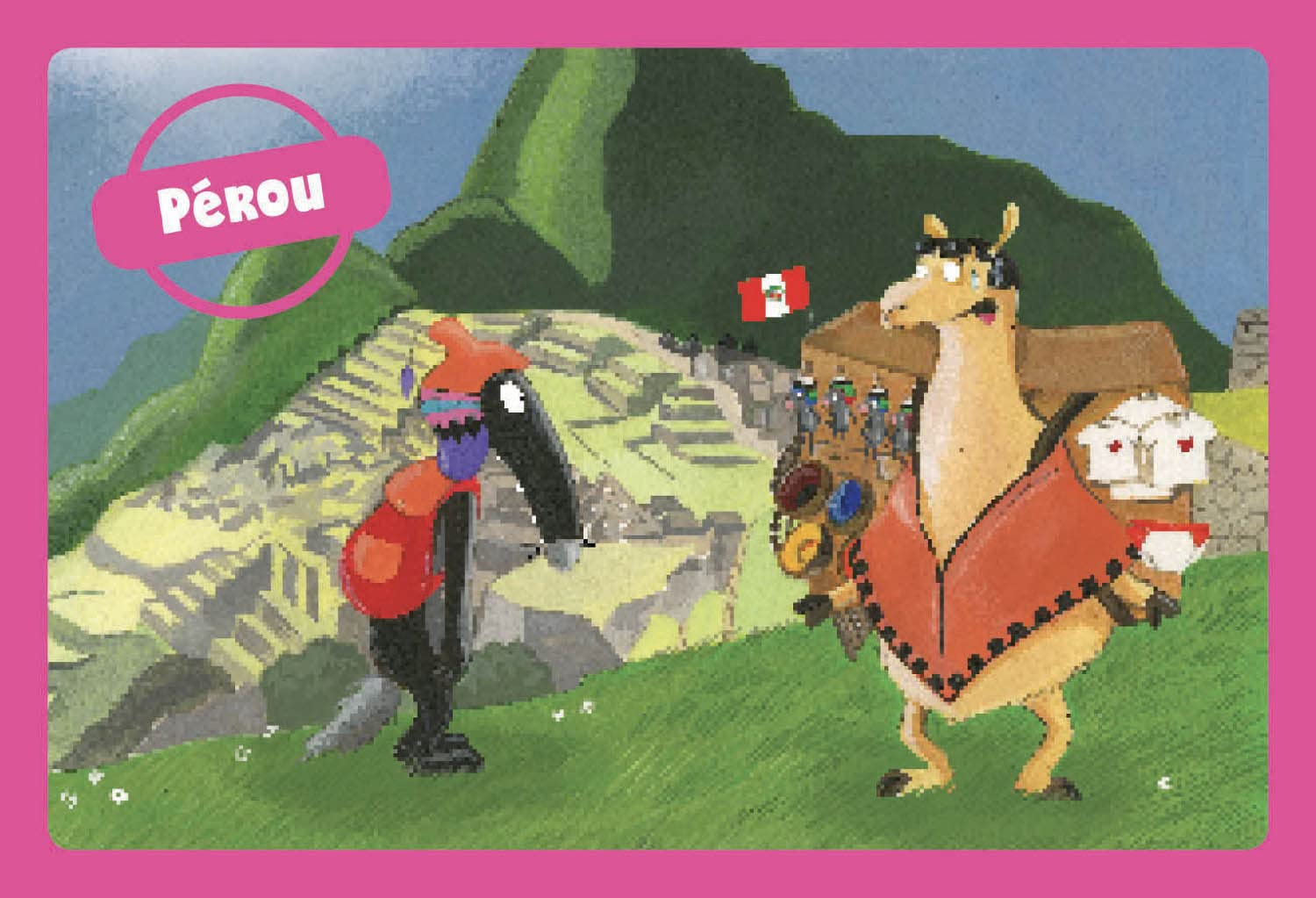 Grand jeu - le tour du monde de loup - le jeu