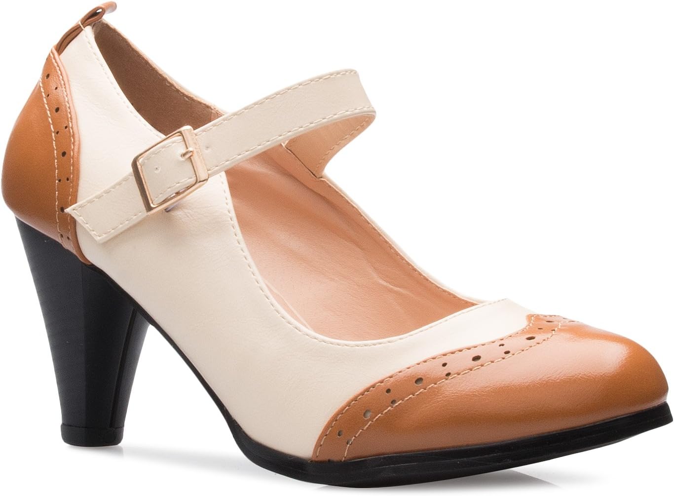 Girls Bow Mary Jane Kitten Heel Pumps (Toddler/Little Girl)