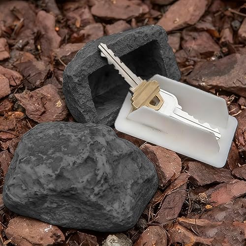 Hidden Key Storage Realistic Rock Yard - 1 Pcs Outdoor
