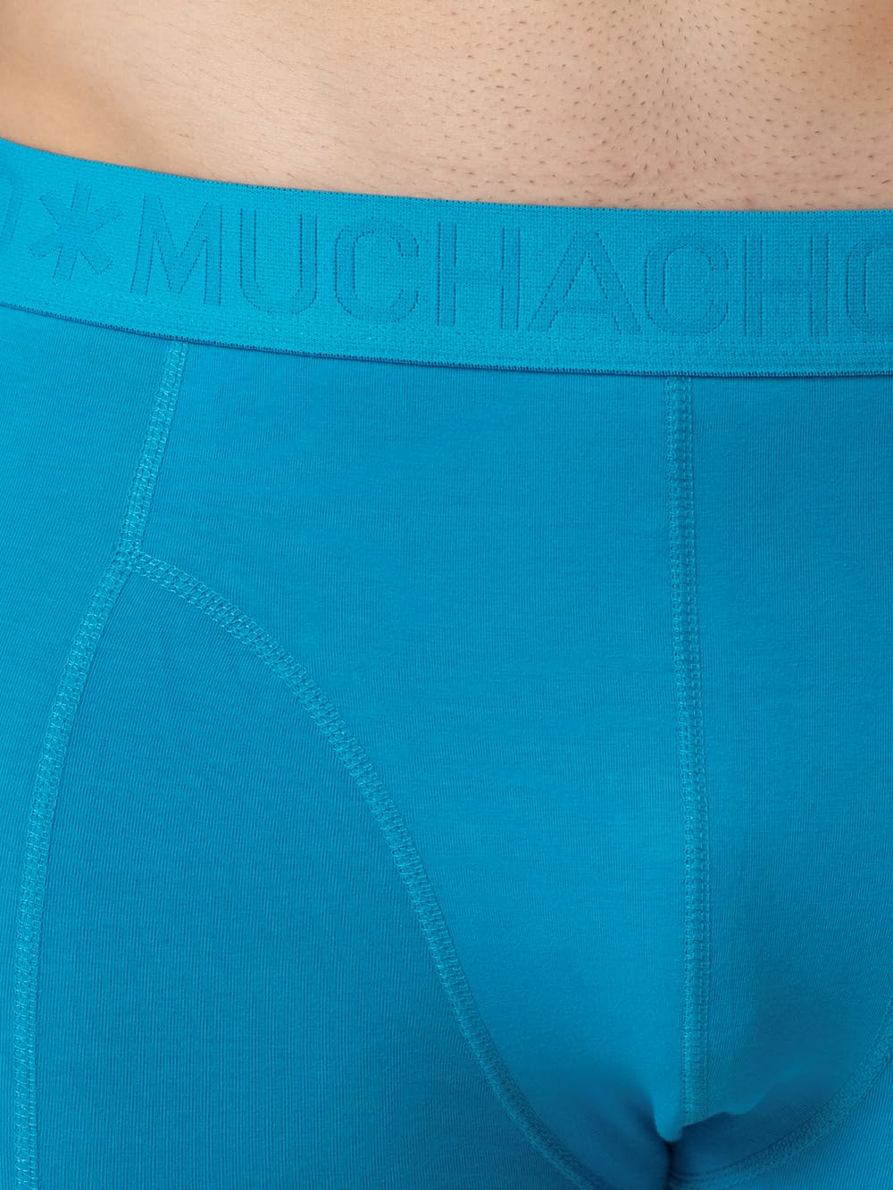 Muchachomalo Calzoncillos para Hombre, Ropa Interior Lisa de Algodón para Hombre, Pack de 7 Unidades, Bóxers Lisos de Corte Clásico con Cintura Elástica