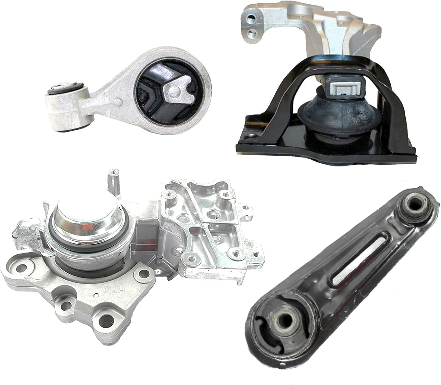 For Nissan 08-13 Rogue 2.5L Brand New CF Advance Engine Motor Mount Set 4 M936 08 09 10 11 12 13