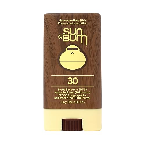 Sun Bum Premium Sunscreen Face Stick, SPF 30, Broad Spectrum UVA/UVB Protection, Paraben Free, Gluten Free, Oil Free, 13 g (Pack of 1)