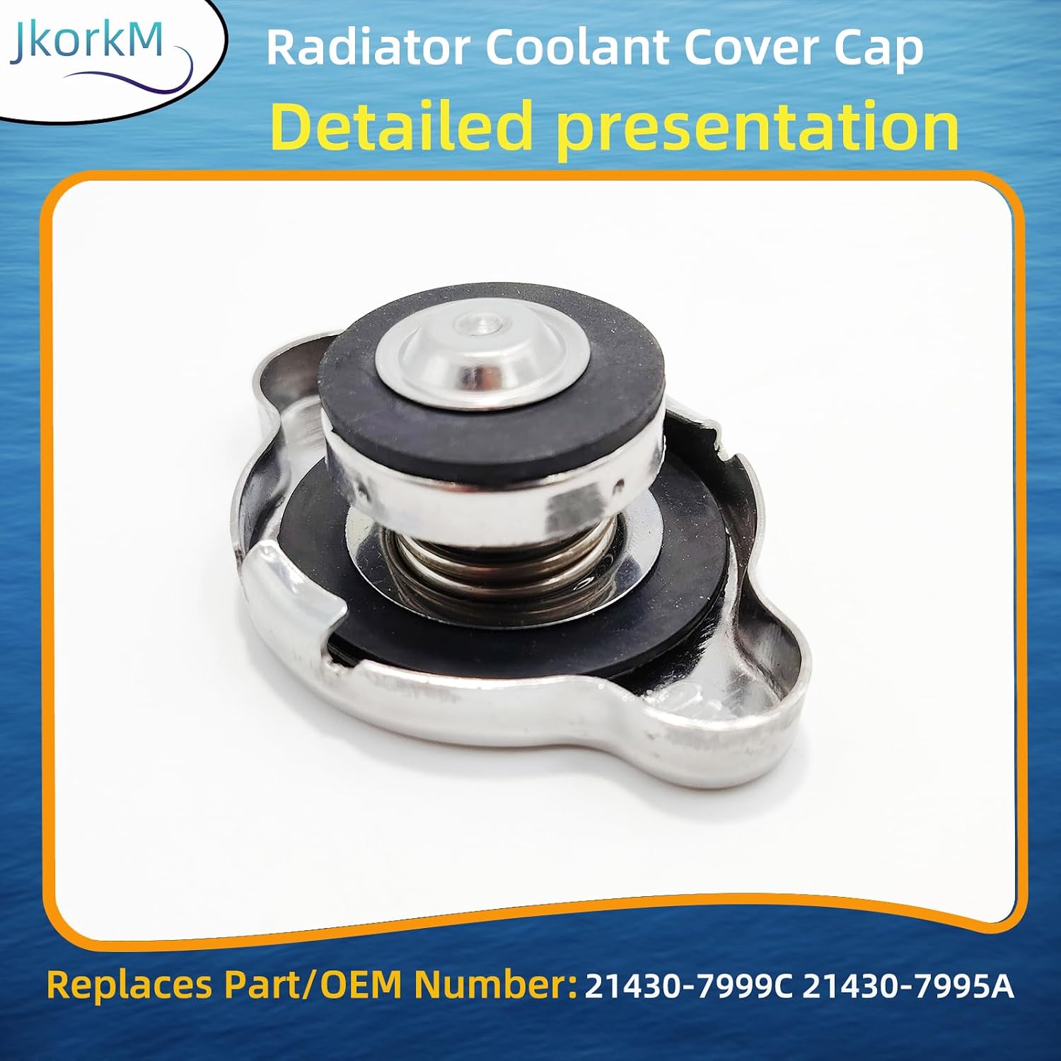 21430-7999C Radiator Cap Compatible With Nissan 200SX 350Z 370Z Infiniti FX45 FX35 21430-7995A Radiator Coolant Cover Cap OEM 21430-7999C 21430-7995A 214307996C 214307999A (88kPa (0.9))