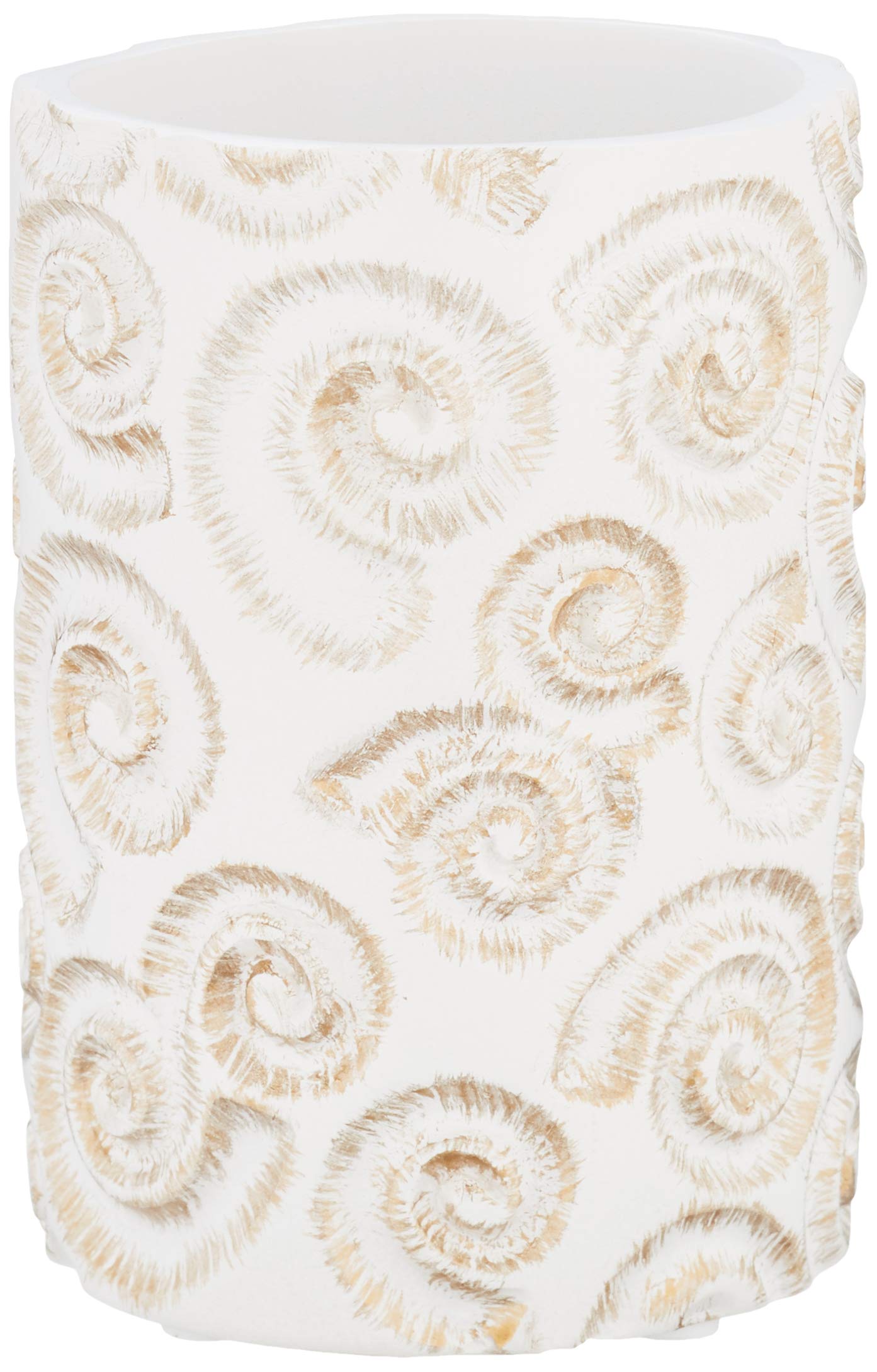 CIPI' Glass, White/Gold, unique