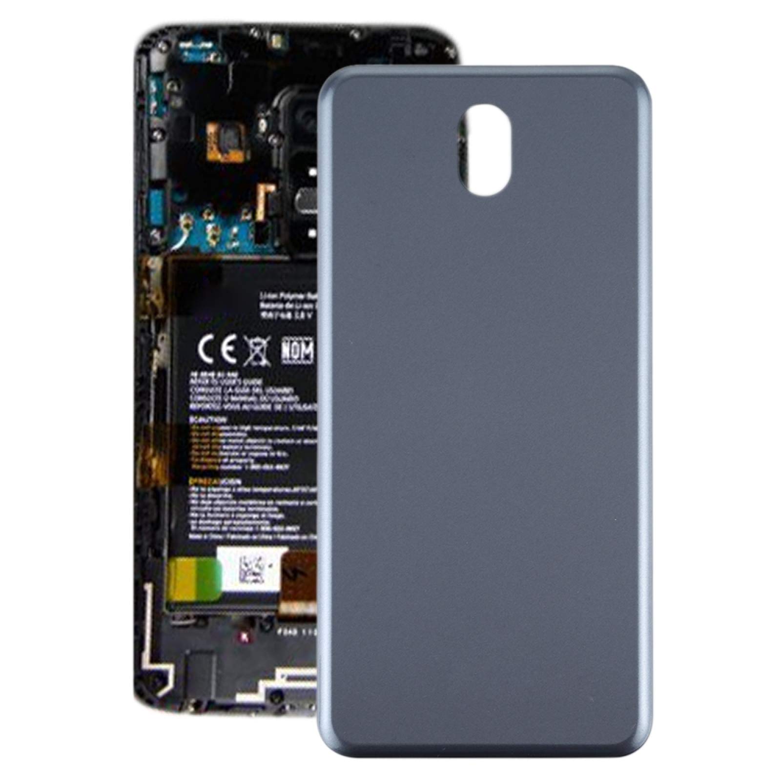 Dmtrab Battery Back Cover For LG K30 (2019) / X2 2019 / X320 LMX320EMW (Color : Grey)