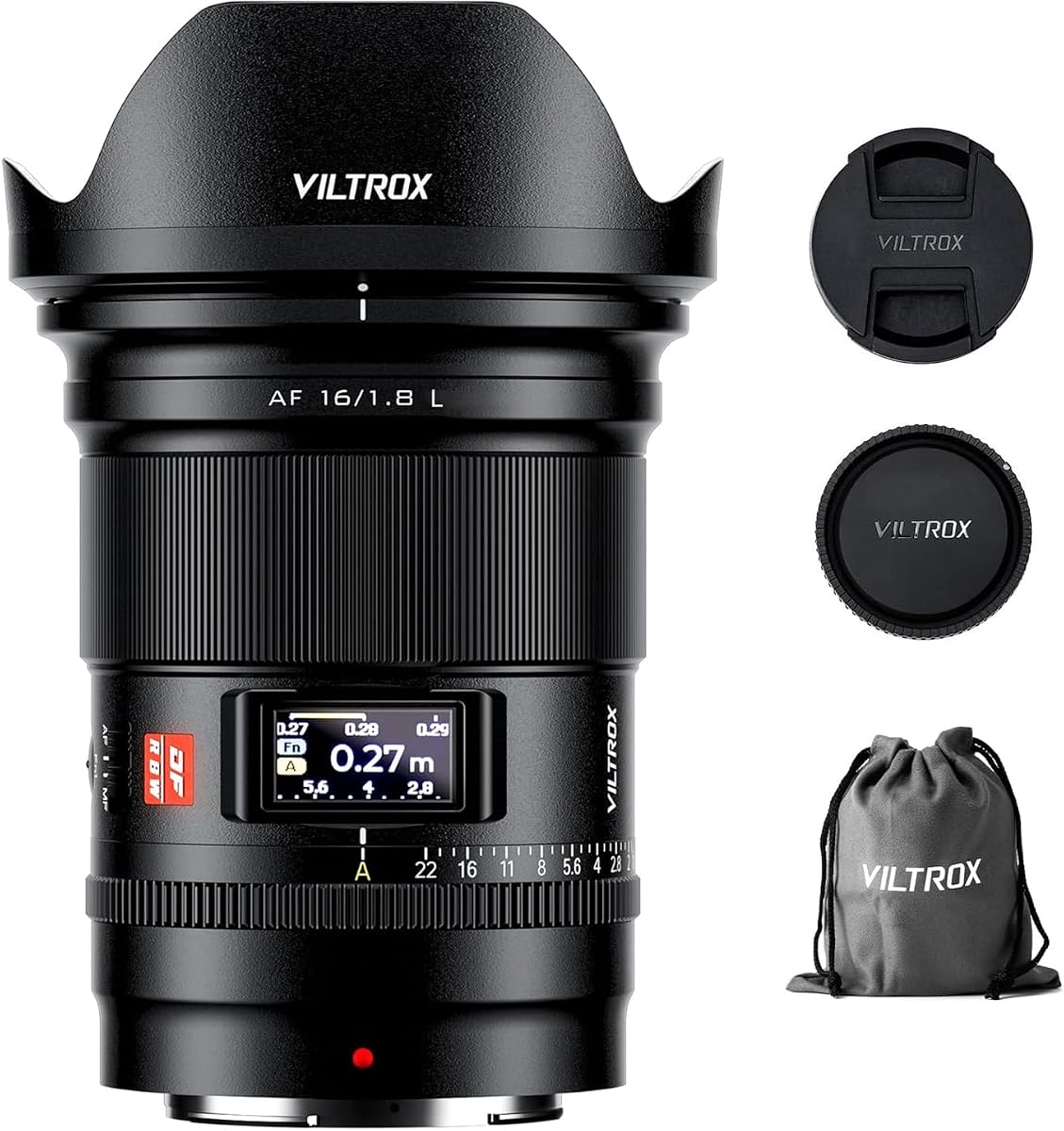 AF 16mm F1.8 F/1.8 L Full Frame Autofocus Wide Angle Lens for L-Mount Cameras SL SL2 SL2-S SL3 S1 S1R S1H S5 S5M2 S5M2X FP FPL
