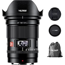 VILTROX AF 16mm F1.8 F/1.8 L Full Frame Autofocus Wide Angle Lens for L-Mount Cameras SL SL2 SL2-S SL3 S1 S1R S1H S5 S5M2 S5M2X FP FPL
