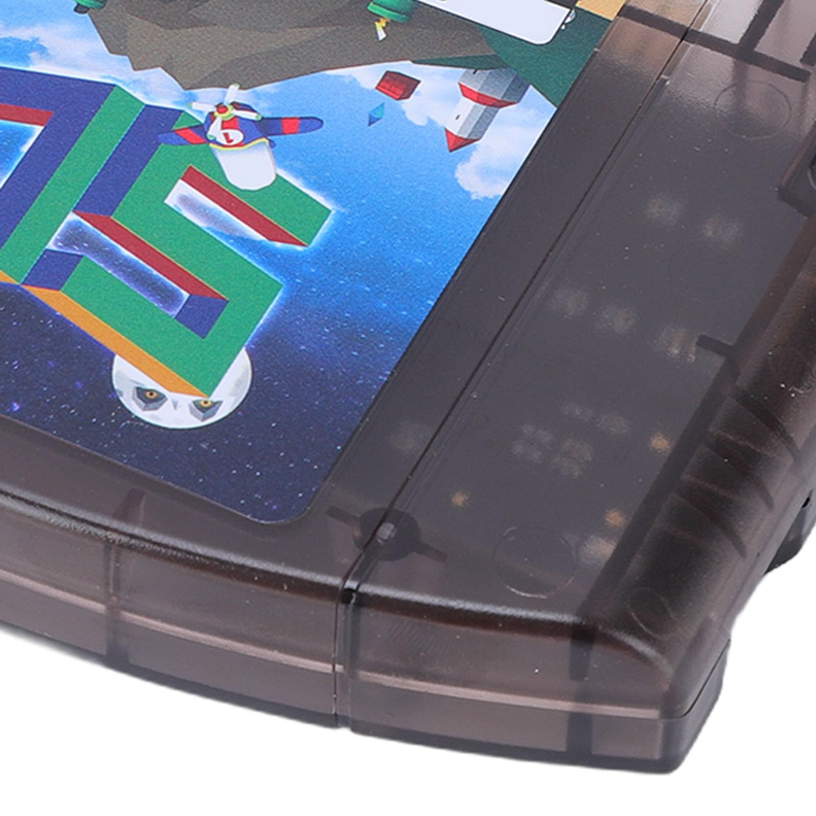 Yctze Cart64 Cartouche Flash Open Source pour N64, Cartouche Flash d'émulation 64DD, Multi-émulateur Hub avec 32 Go Intégré et USB C, Idéale pour Homebrew et Bibliothèque de Jeux Complète (Noir