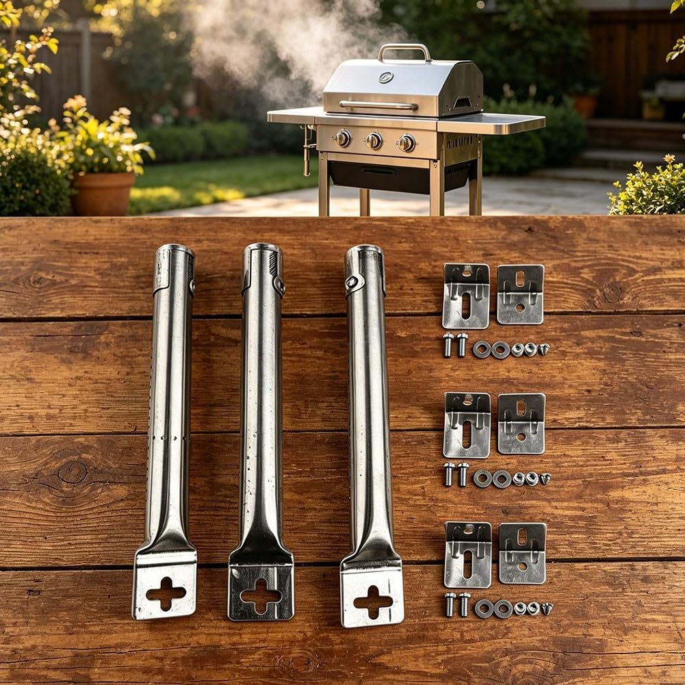 Regulowany palnik rurowy ze stali nierdzewnej 30 do 45 cm długości