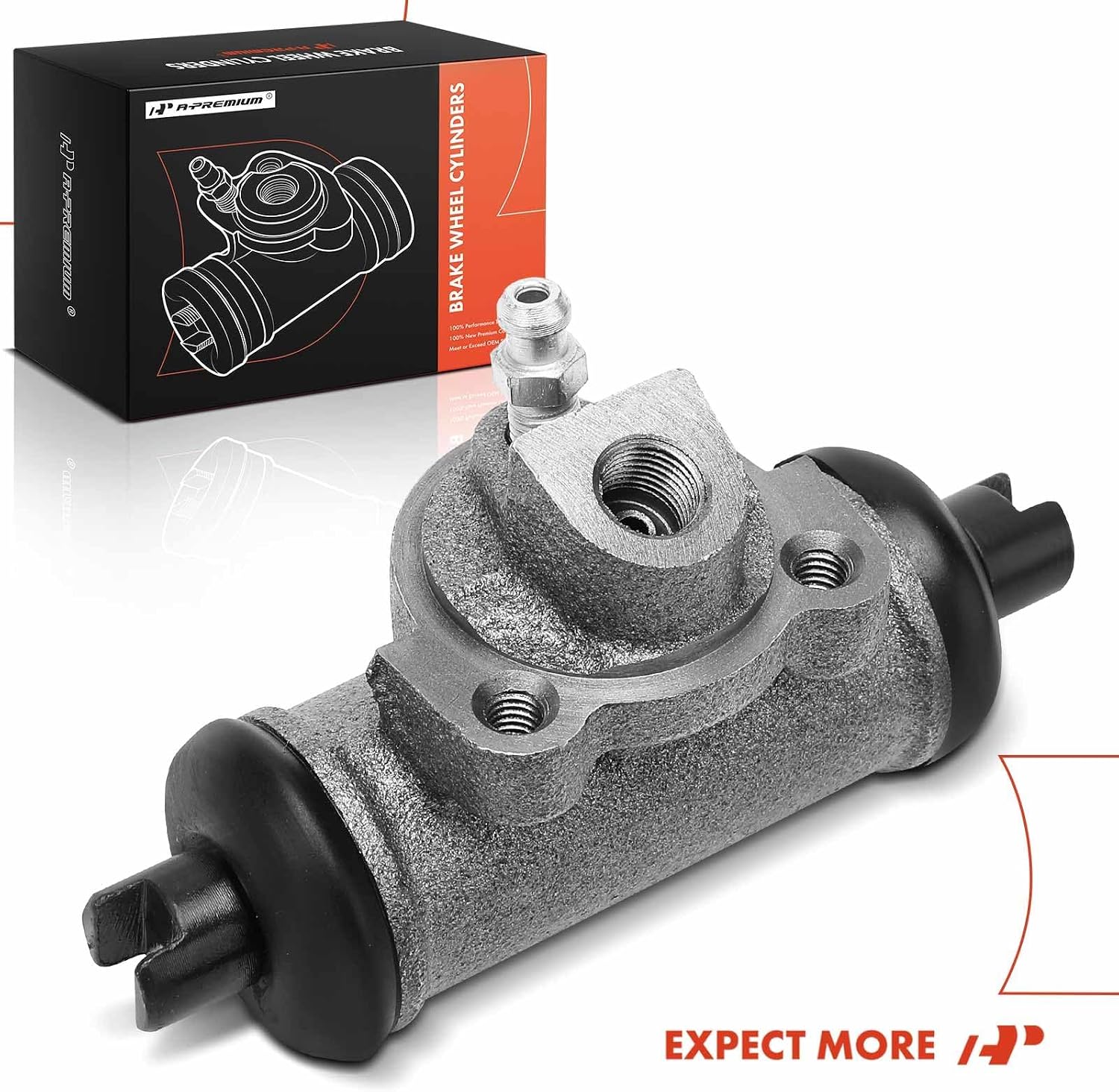 A-Premium Rear Driver or Passenger Side Drum Brake Wheel Cylinder Compatible with Select Nissan and Infiniti Models - Pathfinder 2002-2004, QX4 1999-2003 - Replace# 441003W40A