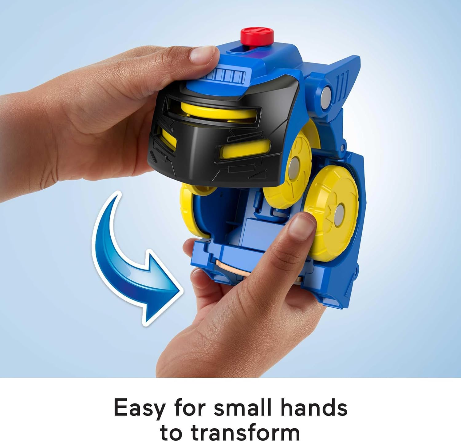 DC Super Friends Fisher-Price Imaginext Batman Toy Head Shifters Batmobile & Figure Set for Preschool Pretend Play Kids Ages 3+ Years
