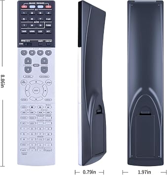 Replacement Remote Control RAV544 ZP60190 Suitible for Yamaha AV Receiver RX-A2050 RX-A2060 RX-A3050 RX-A3060