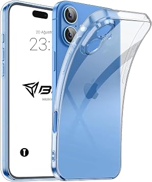 Babilden iPhone 16 İçin Apple Kamera Korumalı Şeffaf Silikon Kılıf | Özel Tasarım