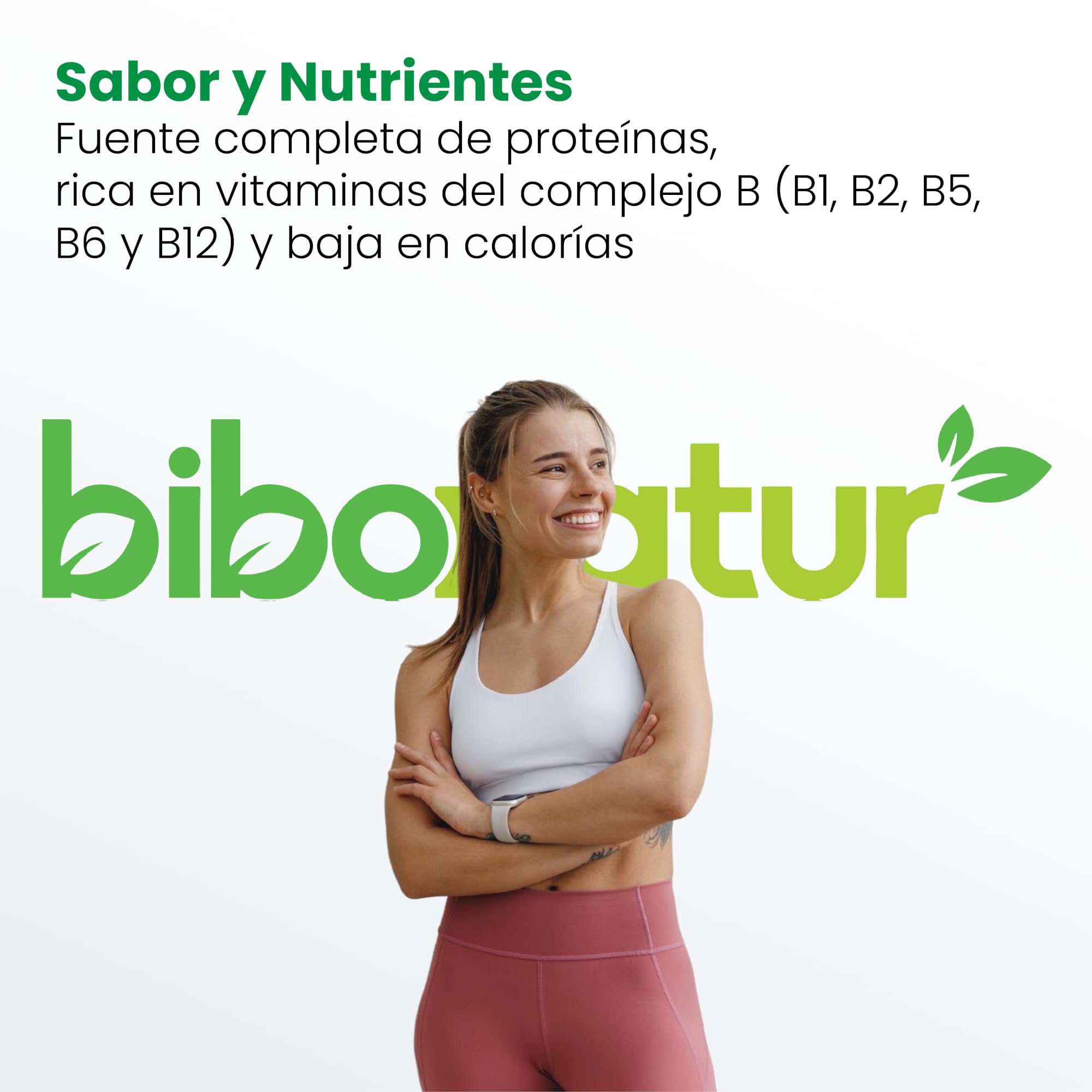Bibonatur Levadura Nutricional con Vitamina B12 – en Copos 200gr - Producto vegano - Superalimento Antioxidante