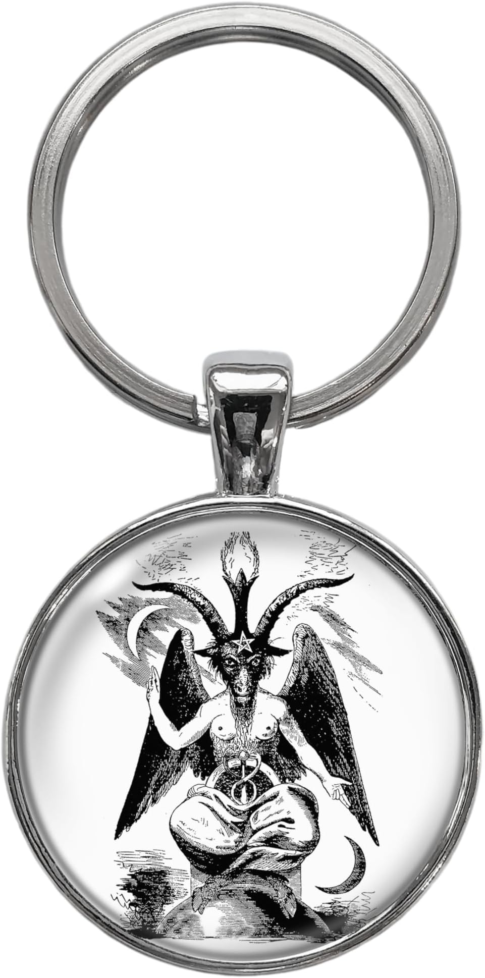 Baphomet Keychain