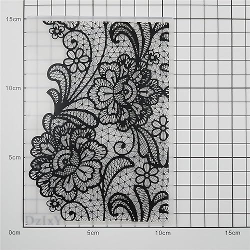 Miniatura 7 de DzIxY Carpetas de plástico en relieve de copo de nieve de Navidad para suministros de fabricación de tarjetas, plantillas de álbum de recortes 3D,