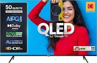 Kodak 50 inch (126 cm)  Matrix Series Google 50ST5015 UHD 4K QLED TV