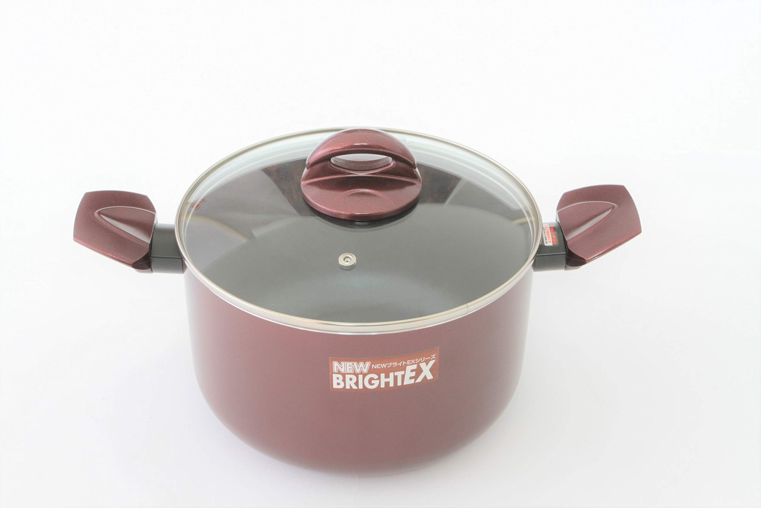 Amazon｜谷口金属(taniguchi) 半寸胴鍋 両手鍋 22cm IH対応 ガラス蓋