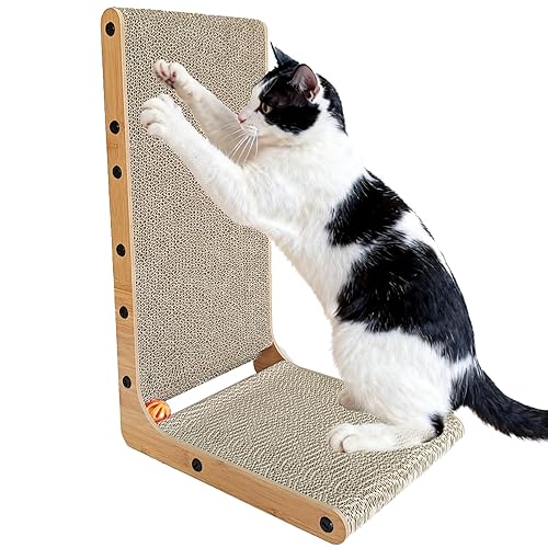 20" L-Shape Couch & Wall Cat Scratch Protector - Vertical