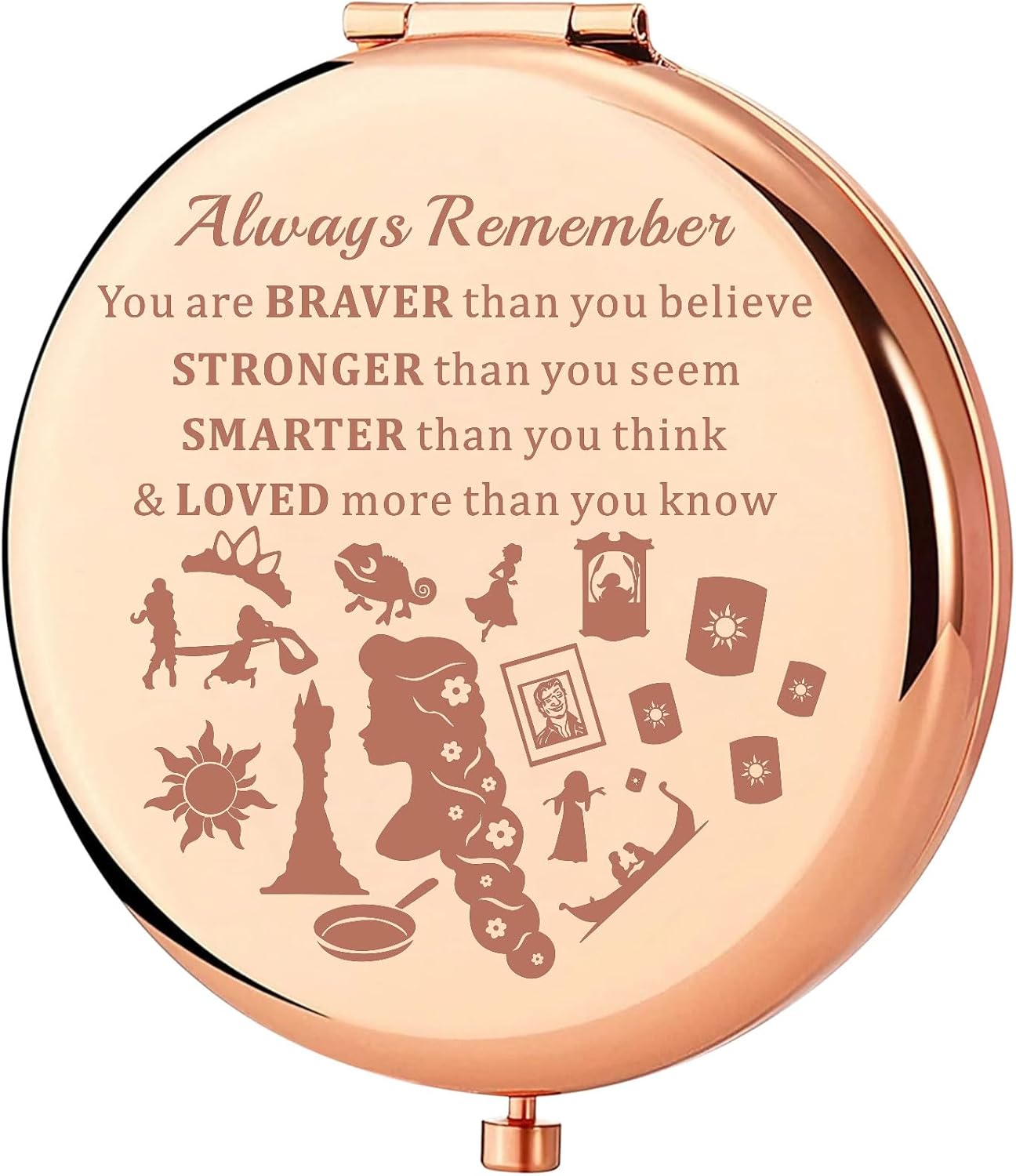 Espejo Compacto Princess Sun Pocket Mirror Fairytale Fans