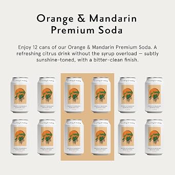 Something & Nothing Orange & Mandarin Flavoured Sparkling Water