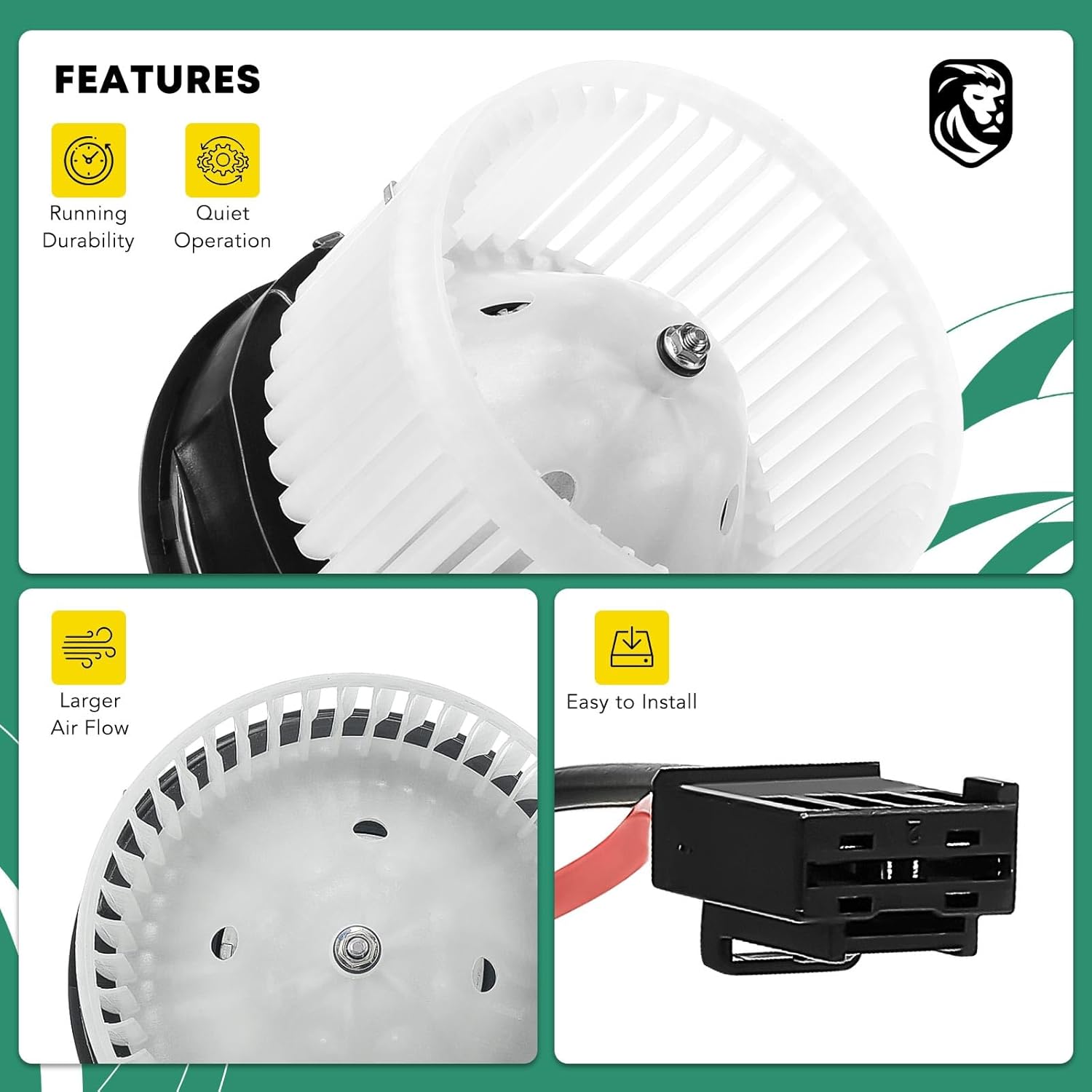 A/C Heater Blower Motor Fan Assembly for BMW F01 F02 F03 F04 F07 F10 F11 F12 F13 528i 535i 550i 640i 650i 740i 750i 760Li