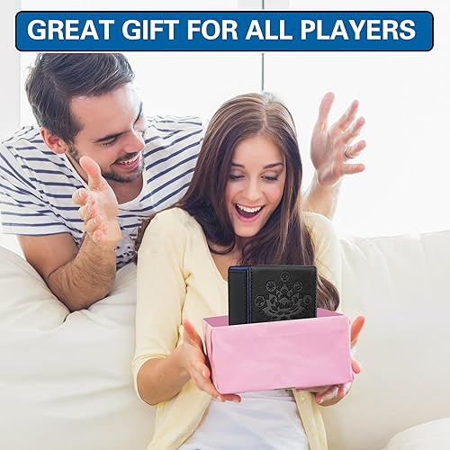 Miniatura 7 de MTG Commander - Caja de baraja para más de 100 tarjetas de una sola funda, caja de cartas mágicas con imán fuerte, caja de almacenamiento de